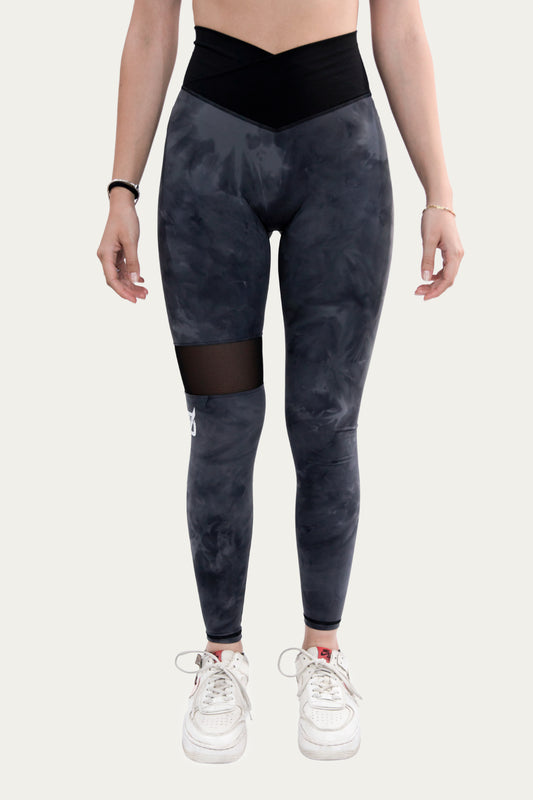FREYA'S LEGGING TIE-DYE BLACK